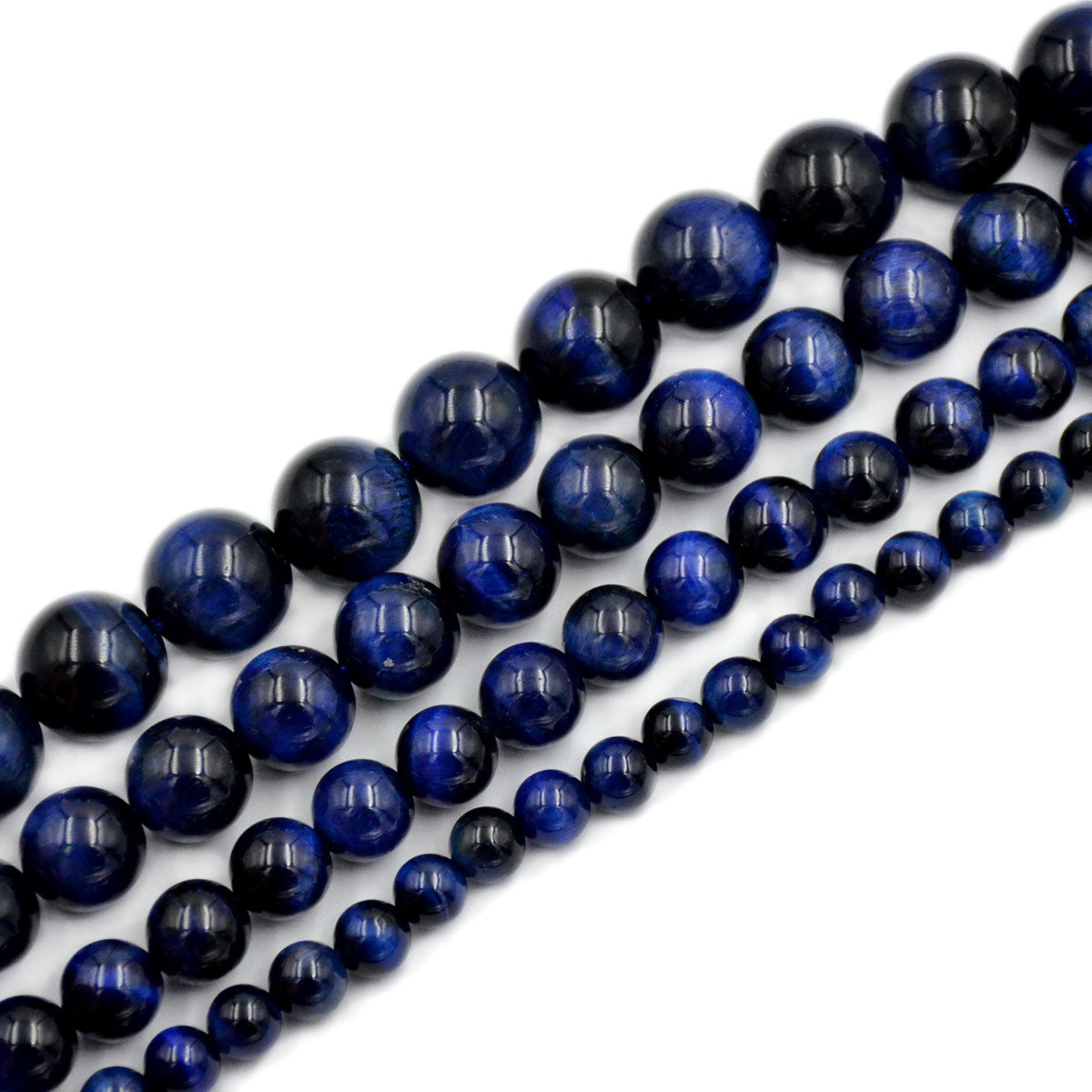 Blue tigers eye sale beads