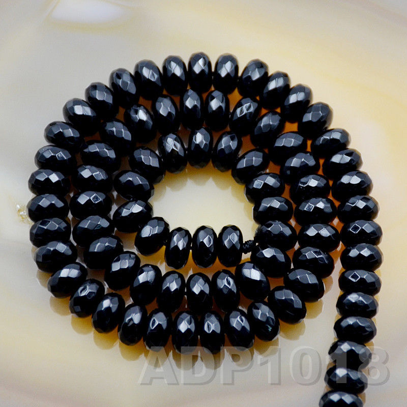 Tiger Eye Beads, Natural, 5x8mm Smooth Rondelle