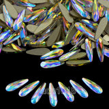 Top Czech AB Crystal Multi-Shape Rhinestone Flatbacks Nail Art Decoration