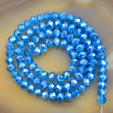 Top Quality Czech Crystal Faceted Rondelle Beads on a 15" Strand 2x3mm