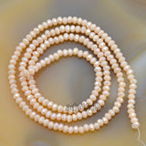 Top Quality Czech Crystal Faceted Rondelle Beads on a 15" Strand 2x3mm