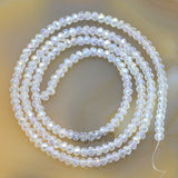 Top Quality Czech Crystal Faceted Rondelle Beads on a 15" Strand 2x3mm
