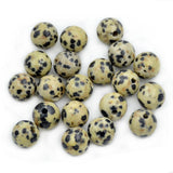 Natural Gemstone 10mm Round Loose Beads Big Hole 2mm Sized 30pcs