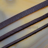 Flat Genuine Leather Cord Cowhide Stringing Material 5 Yards