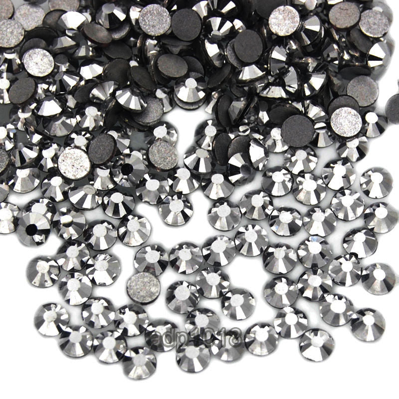 Silver Labrador Rhinestone Crystals