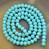 Top Quality Czech Crystal Faceted Rondelle Beads on a 15" Strand 2x3mm