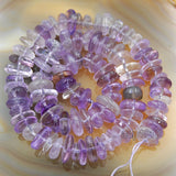 Natural Gemstone Nugget Freeform 4x8-10x13mm Spacer Loose Beads on a 15.5" Strand