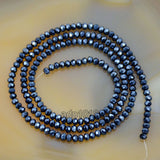 Top Quality Czech Crystal Faceted Rondelle Beads on a 15" Strand 2x3mm