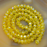 Top Quality Czech Crystal Faceted Rondelle Beads on a 15" Strand 2x3mm