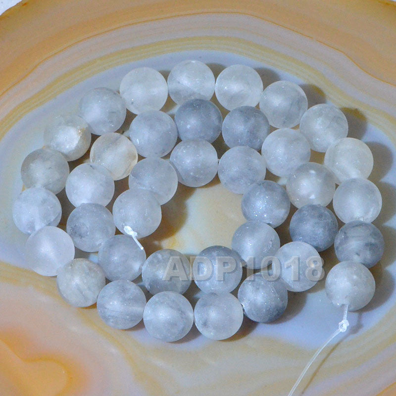 Super Clear AAA Quality Large Natural Rock Crystal Quartz Beads