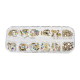 Top Quality Mixed Shape Box Set Flatbacks Crystal Multi-Shape Rhinestone Nail Art Decoration 300 Pcs