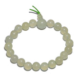 Natural Gemstone Beads Buddhist Prayer Yoga Meditation Wrist Rosary Bracelet 8mm