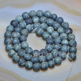Matte Natural Kambaba Jasper Gemstone Round Loose Beads on a 15.5" Strand