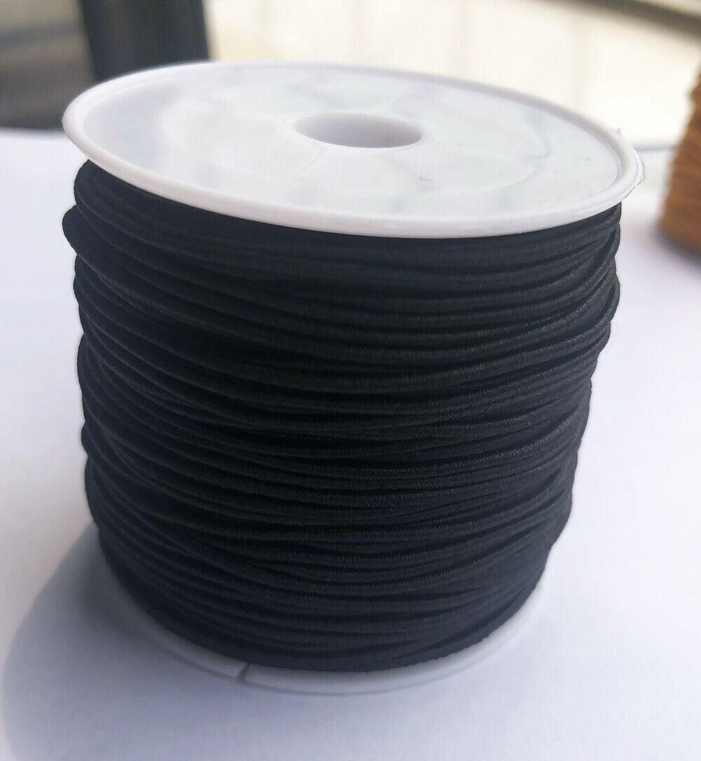 1mm (1/16) round Elastic string 25 yards roll for Jewelry making