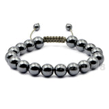 10mm Natural Gemstone Bracelets Healing Power Crystal Macrame Adjustable 7"-9 "
