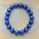 Natural Lapis Gemstone Beads Stretch Bracelet Healing Reiki