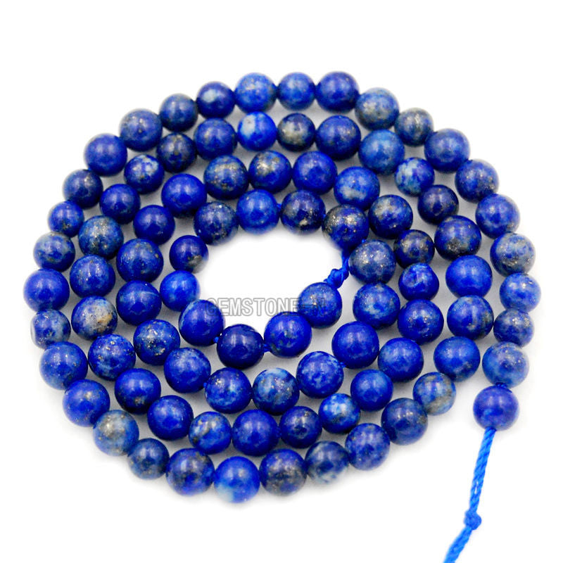 Natural Round Blue Lapis Lazuli Stone Beads 12mm Afghanistan 88 selling Grams 15” Strand