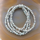 Natural Lotus Jasper Gemstone Beads Stretch Bracelet Healing Reiki