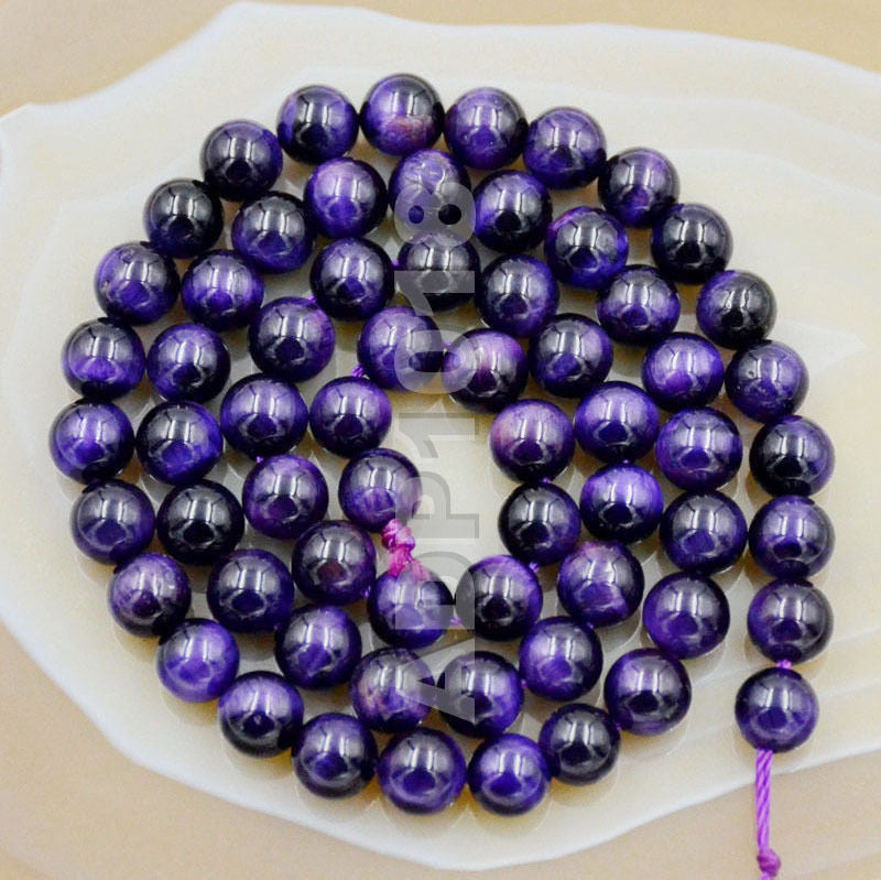 Royal outlet Natural Amethyst Round Bead 8