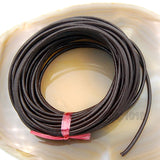 Round Genuine Leather Cord Cowhide Stringing Material 100 Meters